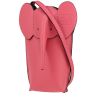 Bolso bandolera Loewe  Elephant Pocket en cuero rosa - 00pp thumbnail