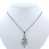 Tiffany & Co Etoile necklace in platinium and diamonds - 360 thumbnail