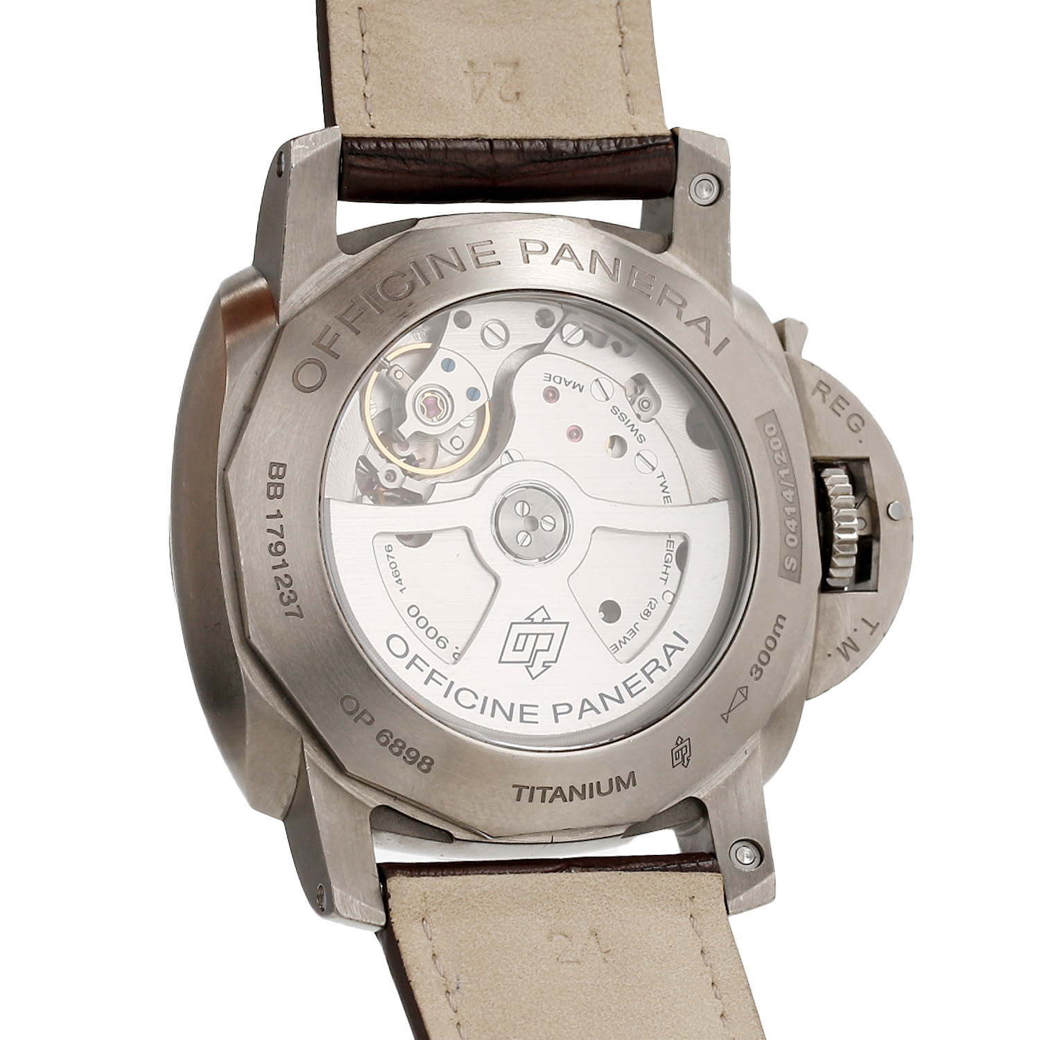 Panerai Luminor Marina 1950 3 Days in titanium Ref: PAM00351 Circa 2017 - Detail D3