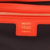 Fendi  Baguette handbag  in red leather - Detail D2 thumbnail