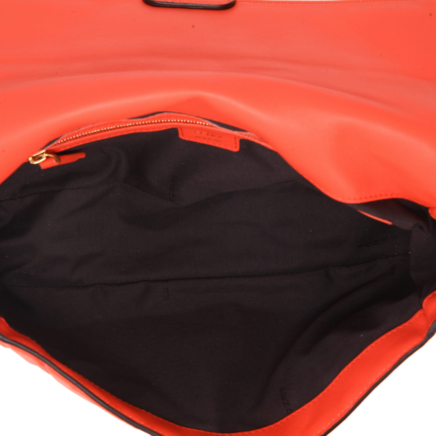 Sac à main Fendi  Baguette en cuir rouge - Detail D3