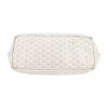 Sac cabas Goyard  Anjou en toile Goyardine blanche et cuir blanc - Detail D1 thumbnail