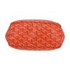 Sac cabas Goyard  Saint-Louis en toile Goyardine orange et cuir orange - Detail D1 thumbnail