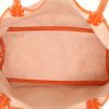 Goyard  Saint-Louis shopping bag  in orange Goyard canvas  and orange leather - Detail D3 thumbnail