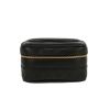 Chanel  Vanity vanity case  in black leather - 360 thumbnail