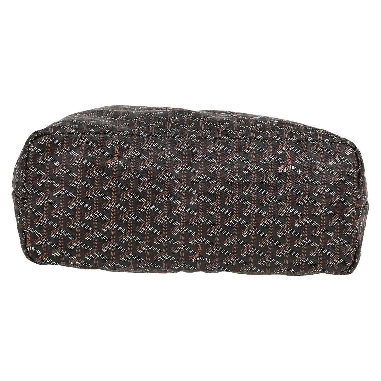 Goyard トートバッグ ブラウン ブラック ≪ 新品 ≫ GOYARD ゴヤールサンルイ PM 黒 × 茶 ブラック