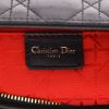 Borsa Dior  Lady Dior in pelle cannage nera - Detail D2 thumbnail