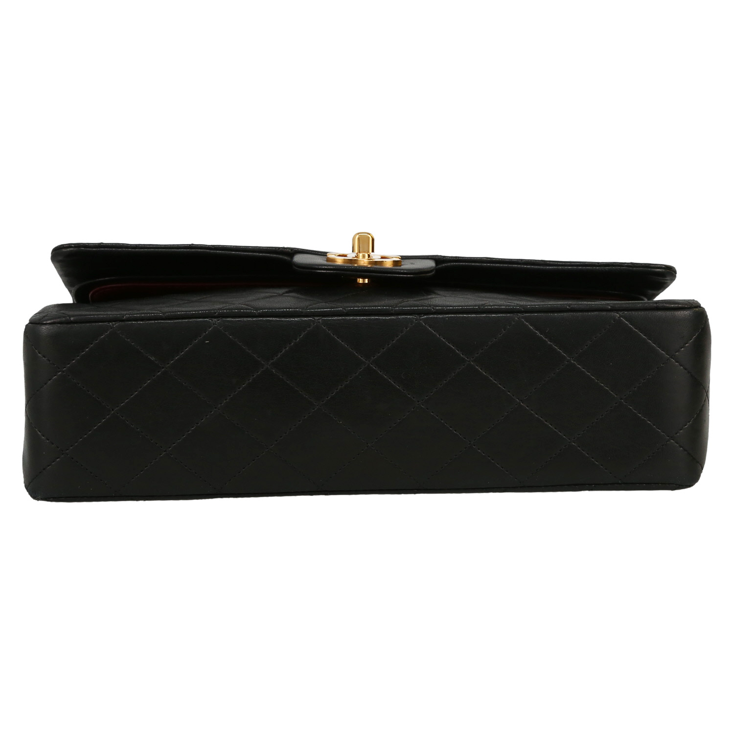 Chanel  Timeless handbag  in black quilted leather - Detail D1