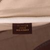 Sac de voyage Hermès  Victoria - Travel Bag en cuir togo bordeaux et toile beige - Detail D2 thumbnail