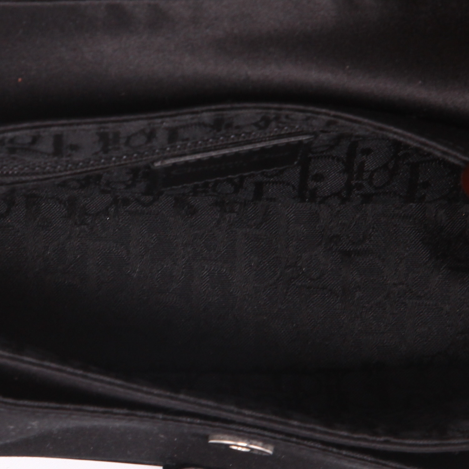 Borsa Dior  Hardcore in raso nero - Detail D3