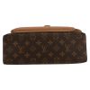 Bolso de mano Louis Vuitton  Marignan en lona Monogram y cuero marrón - Detail D1 thumbnail