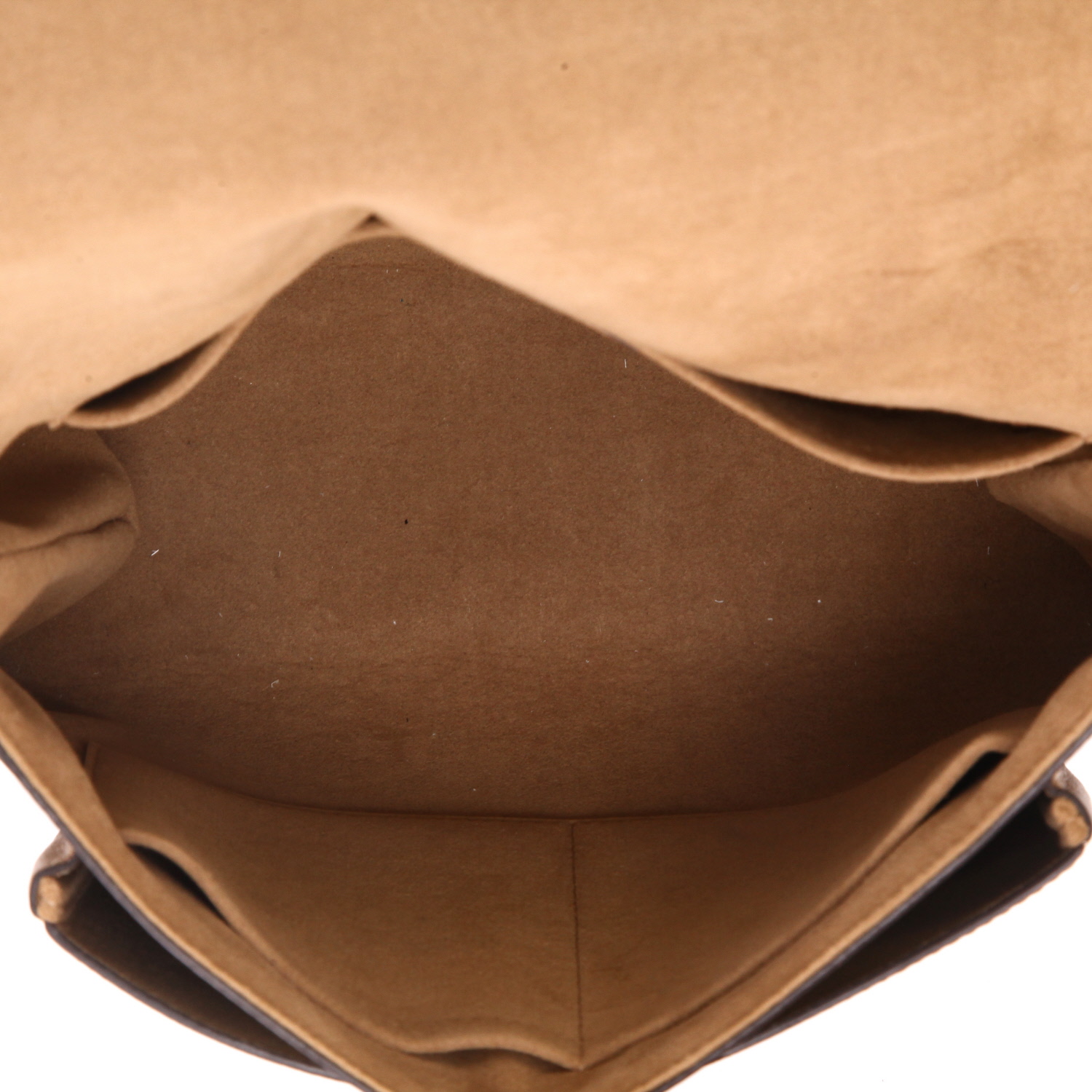 Sac à main Louis Vuitton  Marignan en toile monogram et cuir marron - Detail D3