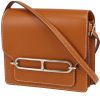Borsa a tracolla Hermès  Roulis in pelle Swift gold - 00pp thumbnail