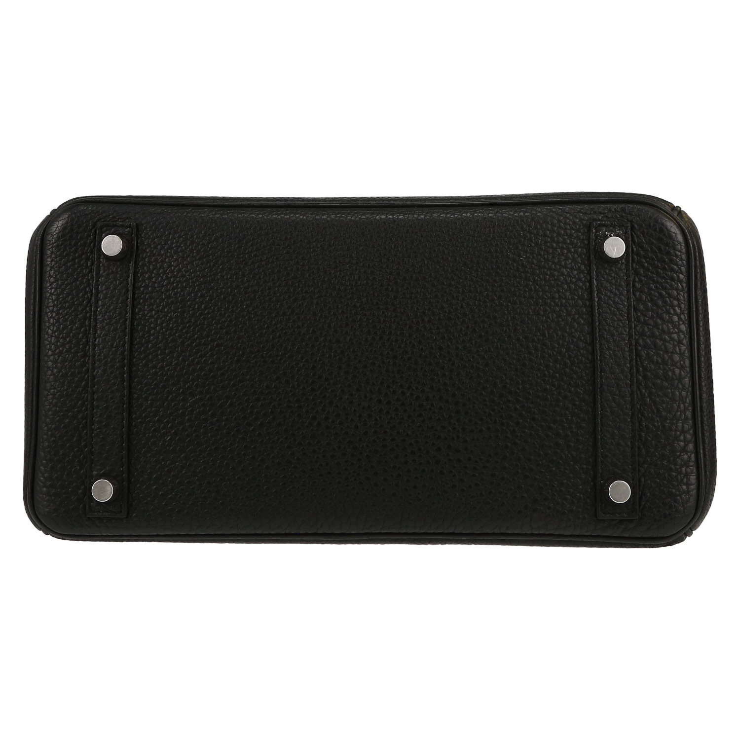 Hermès  Birkin 30 cm handbag  in black togo leather - Detail D1
