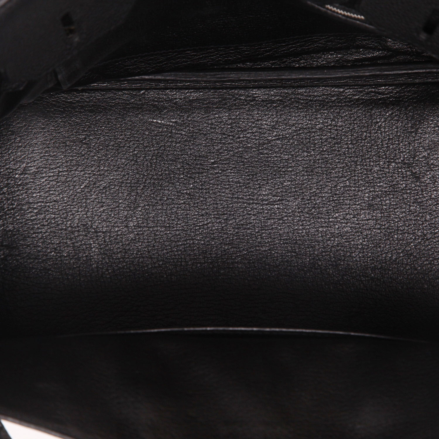 Bolso de mano Hermès  Birkin 30 cm en cuero togo negro - Detail D3