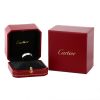 Anello Cartier Love modello grande in oro bianco e diamanti - Detail D2 thumbnail