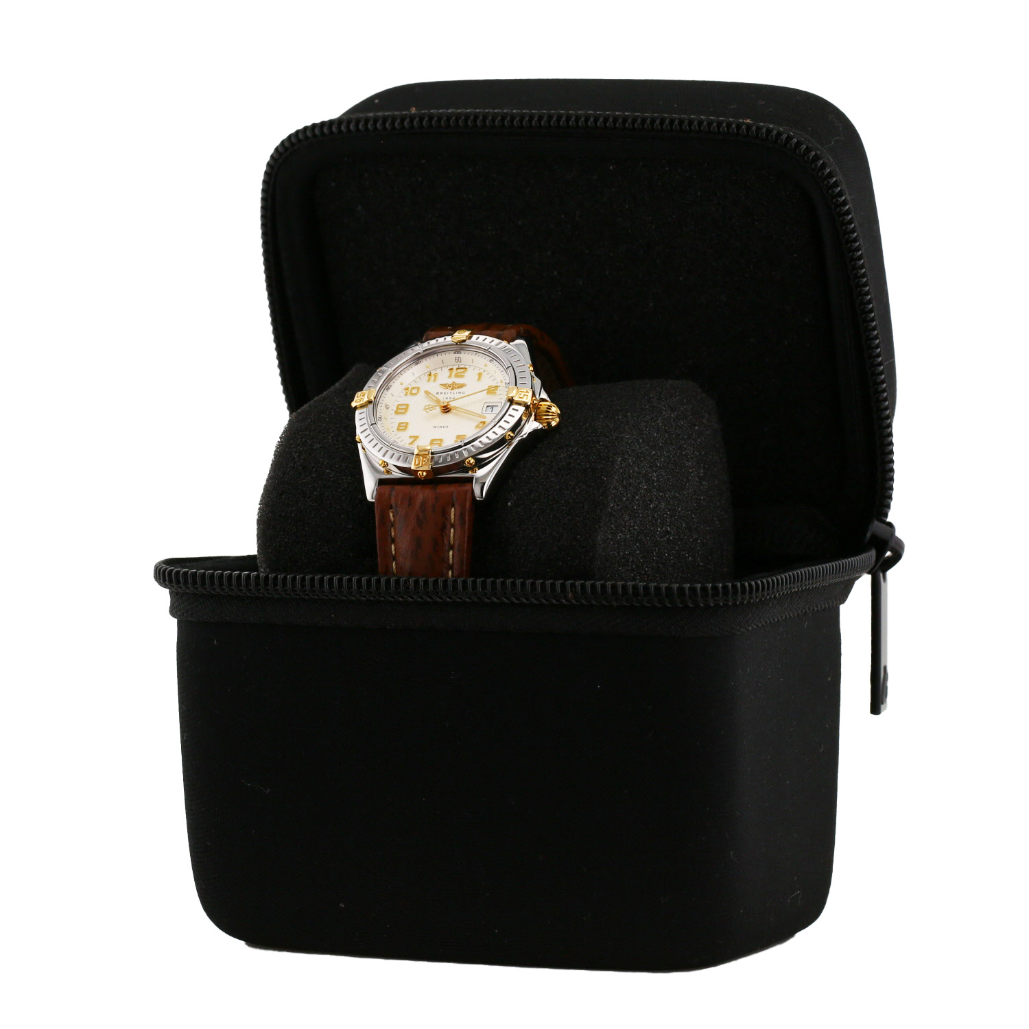 Breitling Callistino  in stainless steel and gold plated Circa 1990