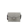 Bolso bandolera Gucci   en tejido "Suprême GG" beige - 360 thumbnail