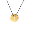 Dinh Van Pi Chinois large model pendant in 24 carats yellow gold - 00pp thumbnail