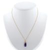 Tiffany & Co Olive Leaf necklace in yellow gold and amethyst - 360 thumbnail