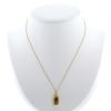 Tiffany & Co Olive Leaf pendant in yellow gold and citrine - 360 thumbnail