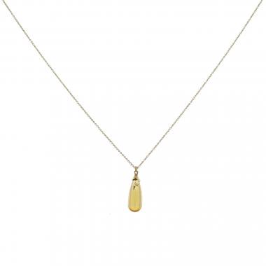 Tiffany 
Co Olive Leaf pendant in yellow gold and citrine Tiffany 
Co Olive Leaf pendant in yellow gold and citrine