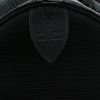 Bolsa de viaje Louis Vuitton  Keepall 50 en cuero Epi negro - Detail D9 thumbnail