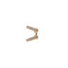 Repossi Berbère earring in pink gold and diamonds - 00pp thumbnail