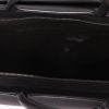 Saint Laurent  Rive Gauche shoulder bag  in black grained leather - Detail D3 thumbnail