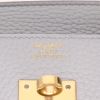 Hermès  Birkin 30 cm handbag  in Bleu Pale togo leather - Detail D2 thumbnail