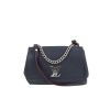 Louis Vuitton  Lockme handbag  in navy blue and red grained leather - 360 thumbnail