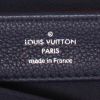 Louis Vuitton  Lockme handbag  in navy blue and red grained leather - Detail D2 thumbnail