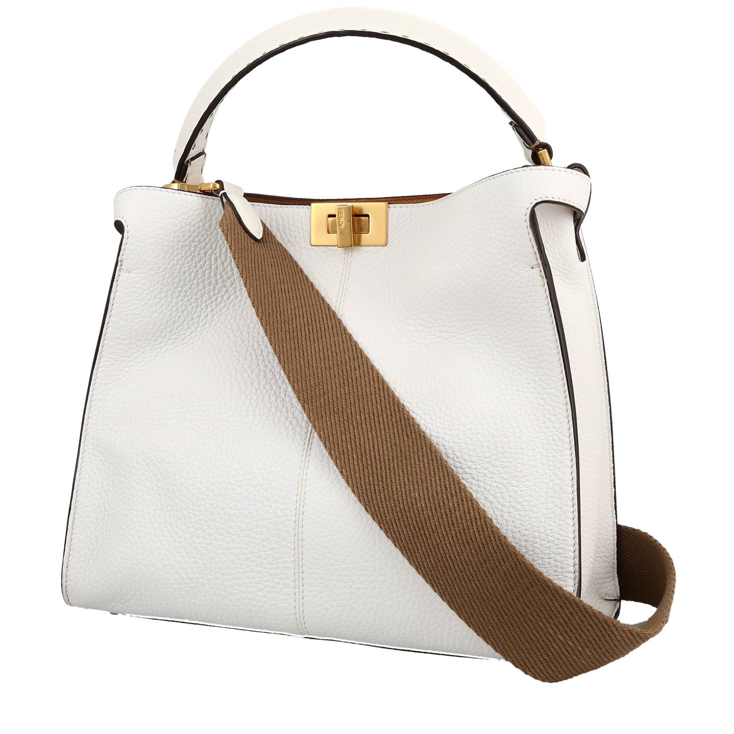 Fendi 2024 peekaboo white