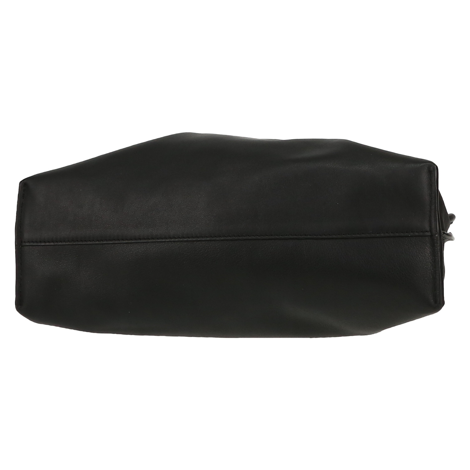 Borsa a tracolla Loewe  Flamenco Knot  modello medio  in pelle nera - Detail D1