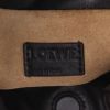 Borsa a tracolla Loewe  Flamenco Knot  modello medio  in pelle nera - Detail D2 thumbnail
