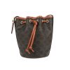 Celine  Seau shoulder bag  "Triomphe" canvas  and brown leather - 360 thumbnail