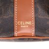 Borsa a tracolla Celine  Seau in tela "Triomphe" e pelle marrone - Detail D2 thumbnail