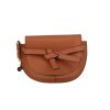 Loewe  Gate shoulder bag  in brown leather - 360 thumbnail