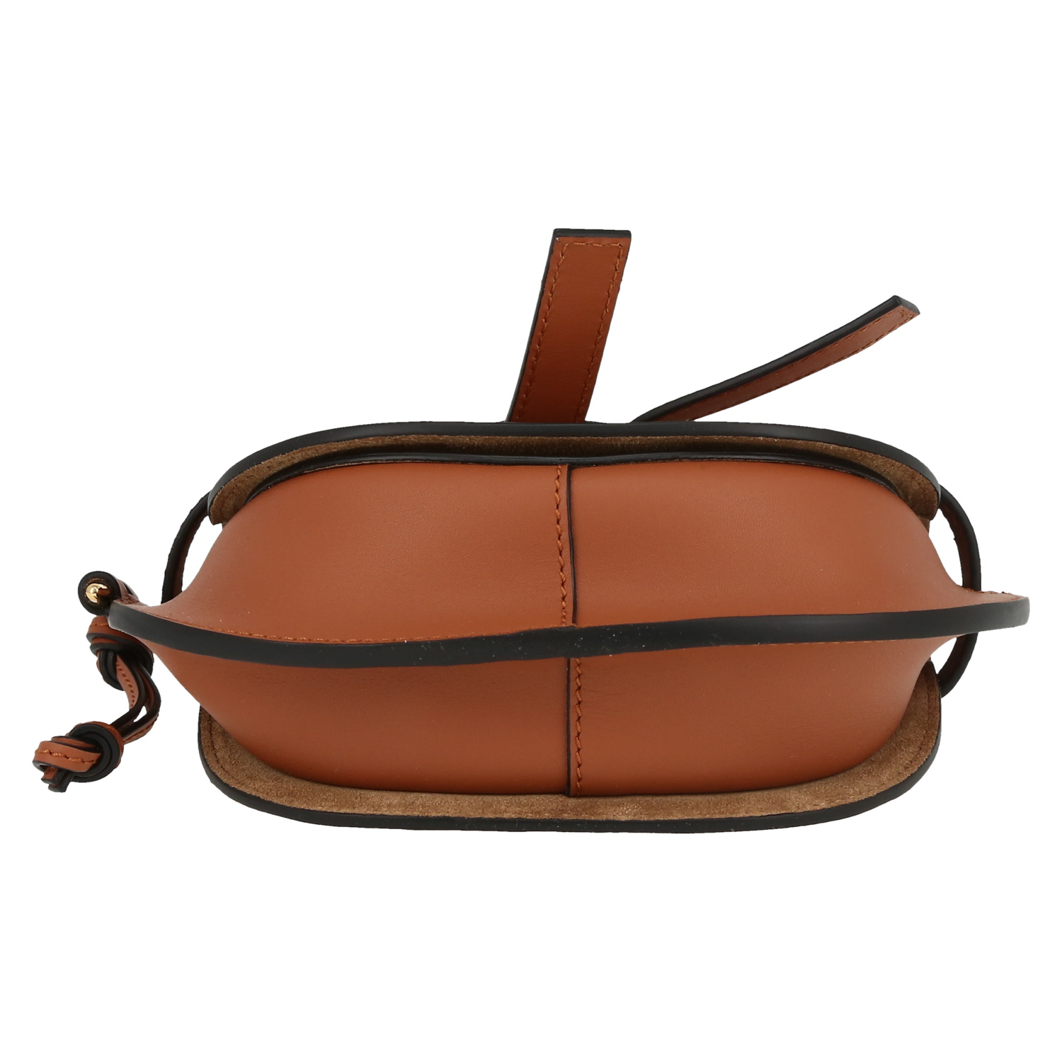 Loewe  Gate shoulder bag  in brown leather - Detail D1