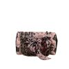 Chanel  Editions Limitées handbag  in pink velvet  and black leather - 360 thumbnail