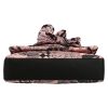 Chanel  Editions Limitées handbag  in pink velvet  and black leather - Detail D1 thumbnail