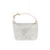 Bolso de mano Chanel   en piedras de fantasía blancas y lona beige - 360 thumbnail