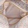 Chanel   handbag  in white strass  and beige canvas - Detail D3 thumbnail