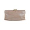 Chanel   clutch  in gold canvas - 360 thumbnail