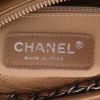 Chanel  Gabrielle  small model  shoulder bag  in gold jersey canvas  and gold leather - Detail D2 thumbnail