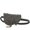 Pochette-ceinture Dior en toile monogram Oblique grise - 00pp thumbnail