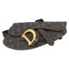 Pochette-ceinture Dior en toile monogram Oblique grise - Detail D1 thumbnail