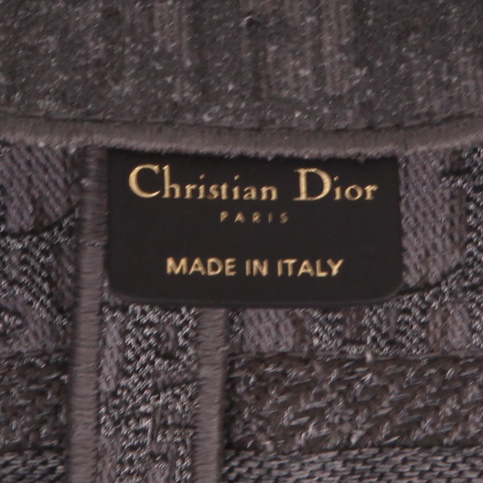 Bolsito-cinturón Dior en lona monogram gris - Detail D2
