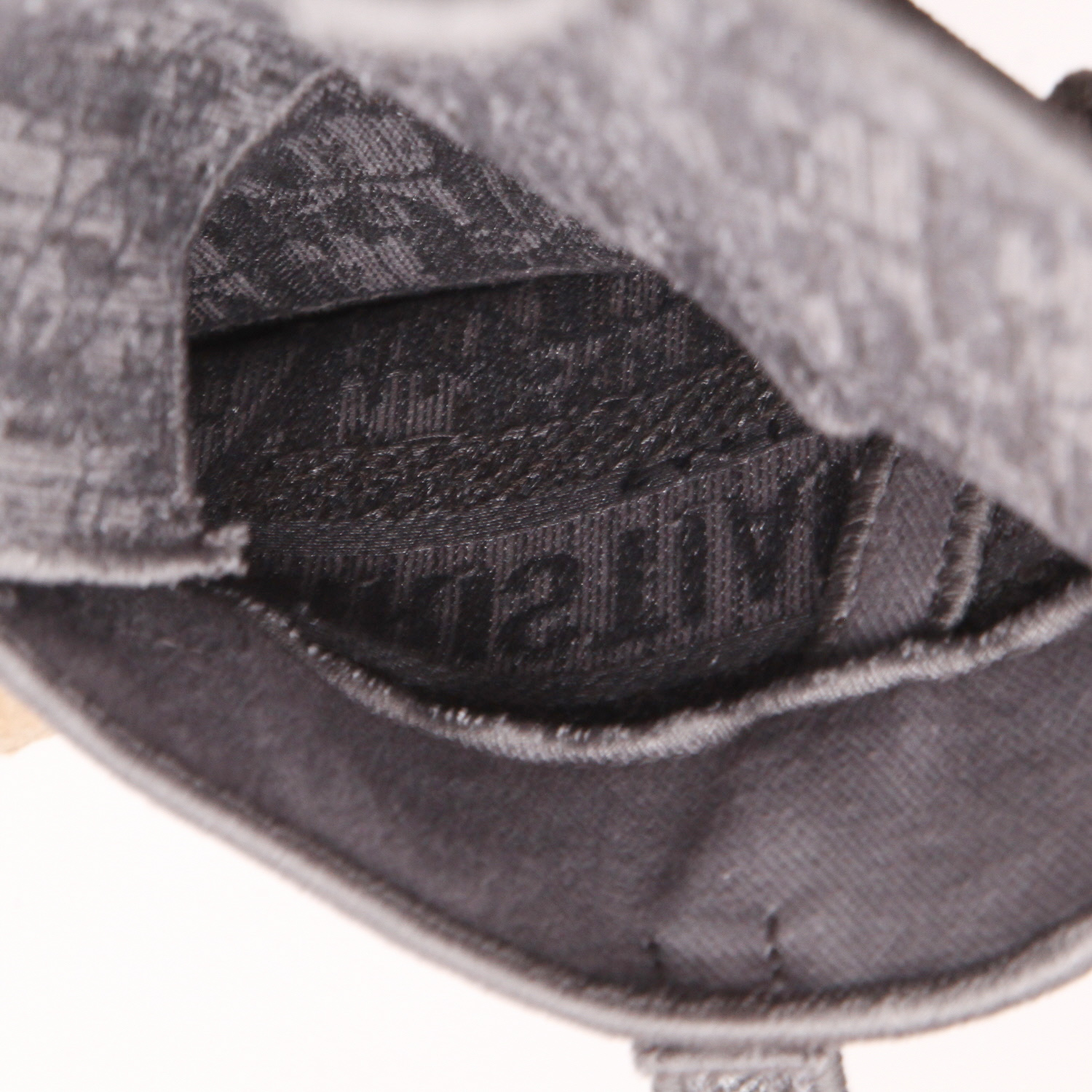 Bolsito-cinturón Dior en lona monogram gris - Detail D3