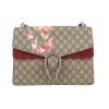 Gucci  Dionysus bag worn on the shoulder or carried in the hand  in beige monogram canvas  and burgundy suede - 360 thumbnail